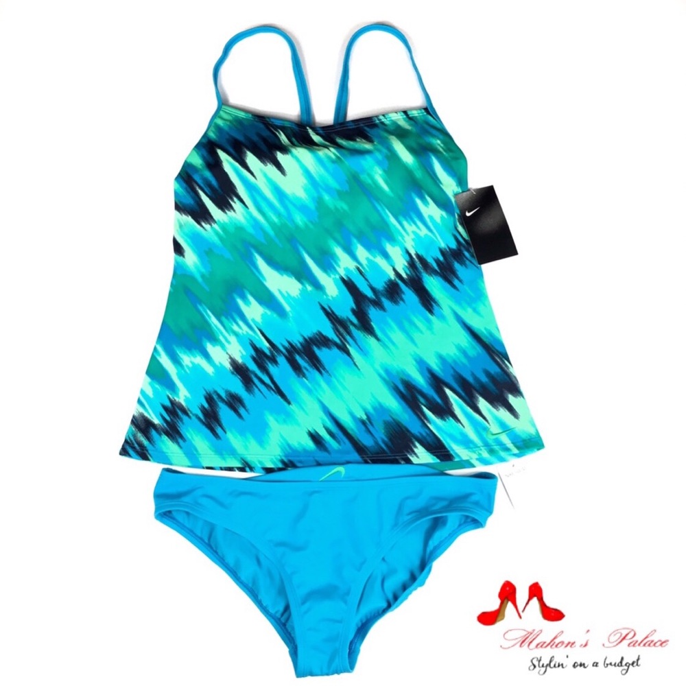 Nike Multicolored 2 Piece Swimsuit